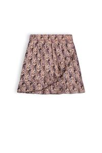 NoBell Meisjes rok print - Nuria - Donker roast bruin