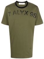 1017 ALYX 9SM t-shirt à logo imprimé - Vert