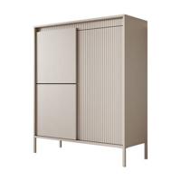 Meubella Dressoir Saran - Beige - Hoog - 104 cm - thumbnail