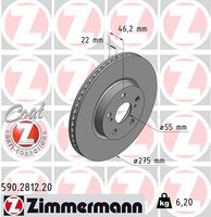 Remschijf Coat Z 590281220