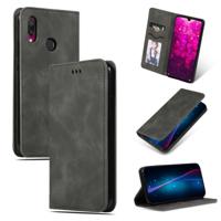 Retro huid voelen Business magnetische horizontale Flip lederen case voor Xiaomi Redmi 7/Redmi Y3 (donkergrijs) Retro huid voelen Business magnetische horizontale Flip lederen case voor Xiaomi Redmi 7/Redmi Y3 (donkergrijs)