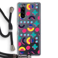 8-bit N°2: Sony Xperia 5 Transparant Hoesje met koord