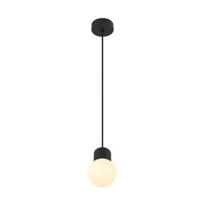 SLV Pendel hanglamp Varyt Zwart - Ø 12cm 1007815