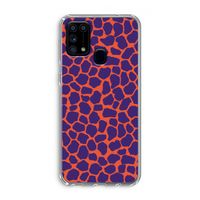 Purple Giraffe: Samsung Galaxy M31 Transparant Hoesje