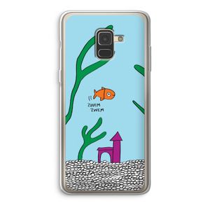 Aquarium: Samsung Galaxy A8 (2018) Transparant Hoesje