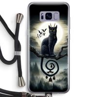 Moonlight Companions: Samsung Galaxy S8 Plus Transparant Hoesje met koord