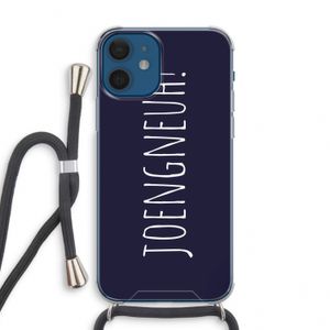 Joengneuh!: iPhone 12 mini Transparant Hoesje met koord