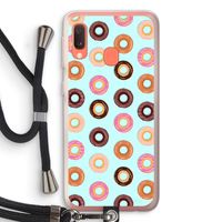 Donuts: Samsung Galaxy A20e Transparant Hoesje met koord