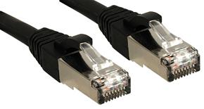 LINDY 45603 RJ45 Netwerkkabel, patchkabel CAT 6 S/FTP 2.00 m Zwart Snagless 1 stuk(s)