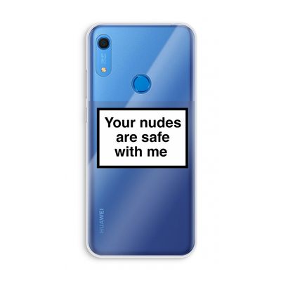 Safe with me: Huawei Y6s Transparant Hoesje