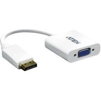 ATEN DisplayPort Kabel DisplayPort Male - VGA Female 15-Pins 0.15 m Wit - thumbnail