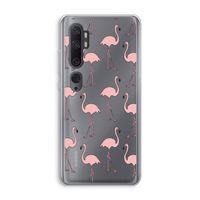 Anything Flamingoes: Xiaomi Mi Note 10 Pro Transparant Hoesje