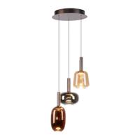 Paul Neuhaus Vrolijke hanglampIrides 3-lichts rond - 2679-70