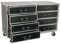 Power Dynamics PD-FA4 Flightcase Roadie ladenkast