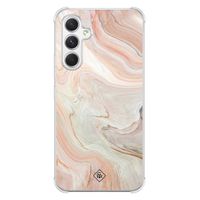 Samsung Galaxy A54 shockproof hoesje - Marmer waves