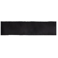 Terre d'Azur Gerona wandtegel visgraat 7.5x30cm Black mat - thumbnail