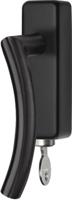 Formani Basics LB4-DKLOCK-O draaikiepgarnituur afsluitbaar linksdraaiend - mat zwart