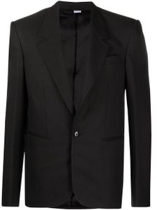 Random Identities blazer à simple boutonnage - Noir