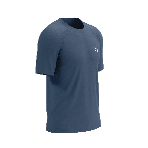 Compressport Performance ss t-shirt heren - BLAUW - Heren