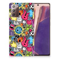 Samsung Note 20 Silicone Back Cover Punk Rock - thumbnail