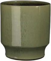 Mica Decorations bloempot Diaz rond 22x21cm groen