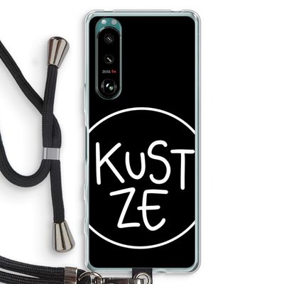 KUST ZE: Sony Xperia 5 III Transparant Hoesje met koord