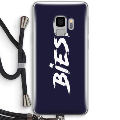 Biest: Samsung Galaxy S9 Transparant Hoesje met koord