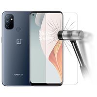 OnePlus Nord N100 Screenprotector van gehard glas - 9H, 0,3 mm - Doorzichtig - thumbnail