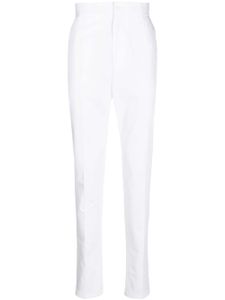 Dolce & Gabbana pantalon de costume à taille haute - Blanc