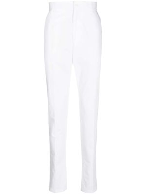 Dolce & Gabbana pantalon de costume à taille haute - Blanc