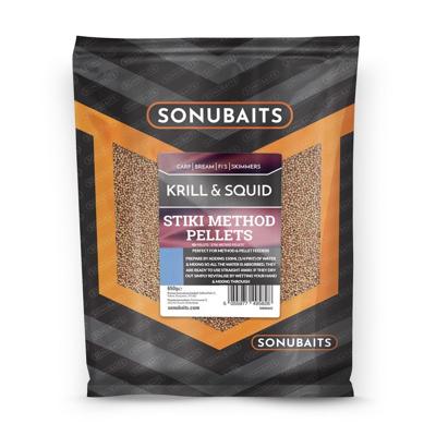 Sonubaits Sonubaits Stiki Krill & Squid Method Pellets 4mm