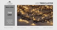 1,6-1,9m treecluster 10m/768led warm wit Anna's collection - Anna's Collection