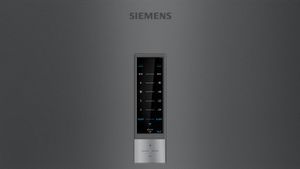 Siemens iQ300 KG36NXXEA koel-vriescombinatie Vrijstaand 326 l E Zwart