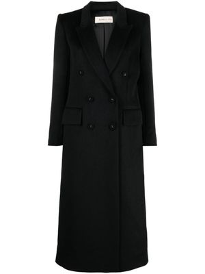 Blanca Vita manteau Cobea à boutonnière croisée - Noir