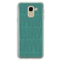 Swirls: Samsung Galaxy J6 (2018) Transparant Hoesje