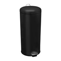 Pedaalemmer XL - 30 liter - zwart - thumbnail