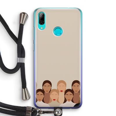 Girls girls girls: Huawei P Smart (2019) Transparant Hoesje met koord