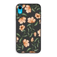 Peachy flowers: iPhone XR Biologisch afbreekbaar hoesje