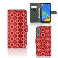 Samsung Galaxy A7 (2018) | Telefoon Hoesje | Batik Rood
