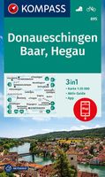 Wandelkaart 895 Donaueschingen - Baar - Hegau | Kompass