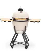 Own grill keramische barbecue 20" Creme zwart -frame
