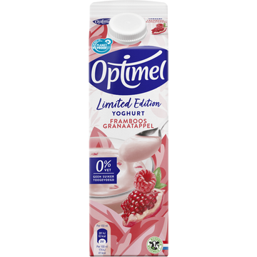 Optimel Yoghurt Limited Edition Framboos Granaatappel 1 L bij Jumbo