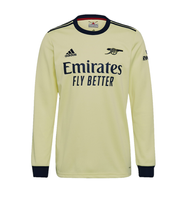 Arsenal Shirt Uit Senior 2021-2022 Longsleeved - Maat S - Kleur: Geel | Soccerfanshop - thumbnail
