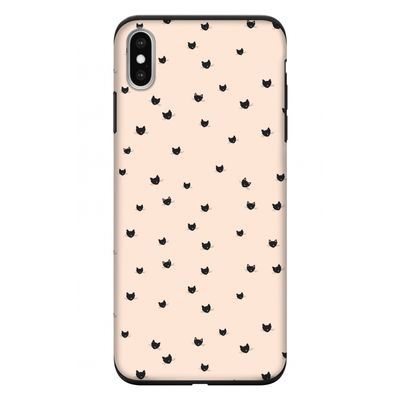 Kleine kattenkopjes: iPhone XS Max Tough Case