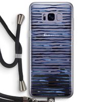Verrassende lijnen: Samsung Galaxy S8 Plus Transparant Hoesje met koord