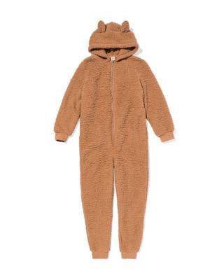HEMA Kinderonesie teddy bruin (bruin)