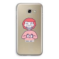 Hartje: Samsung Galaxy A5 (2017) Transparant Hoesje