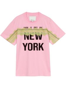 3.1 Phillip Lim t-shirt There Is Only One NY - Rose