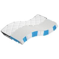 Pocketveringmatras middelhard-plus 80x200 cm