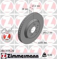 Remschijf Coat Z 280317520